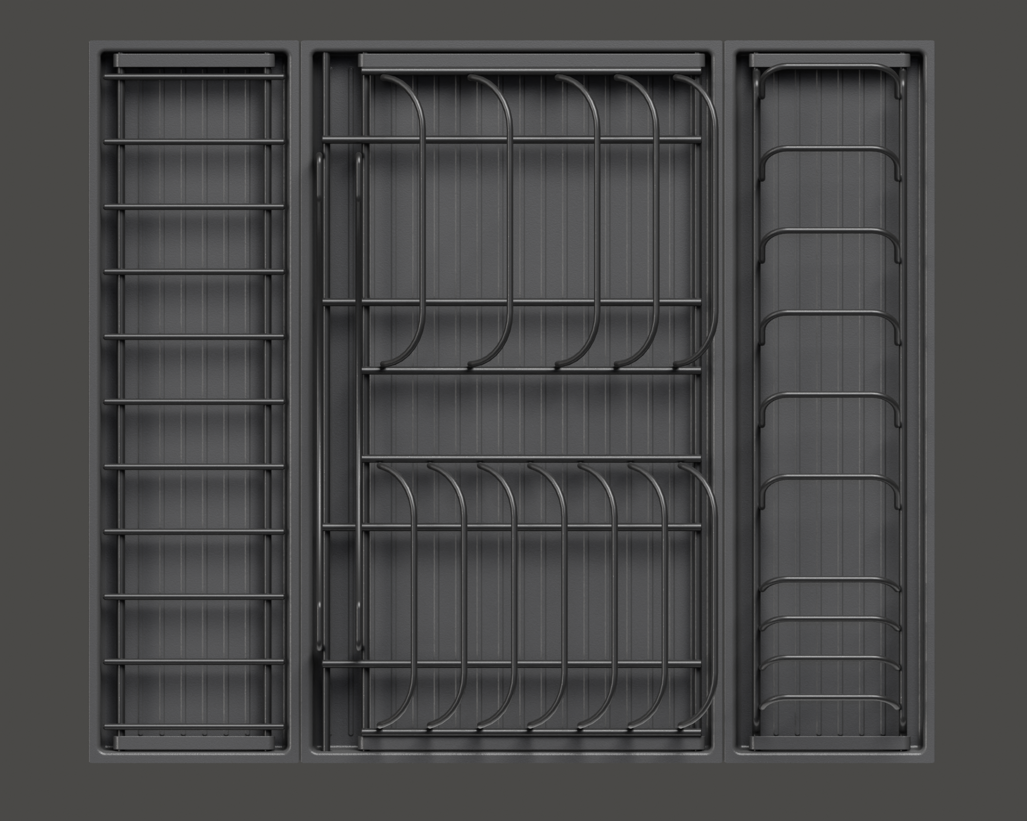Сушка выдвижная И125 Дайнинг Агент 600 мм передний бортик Kessebohmer | официальный магазин Сушка выдвижная И125 Дайнинг Агент 600 мм передний бортик Kessebohmer | официальный магазин