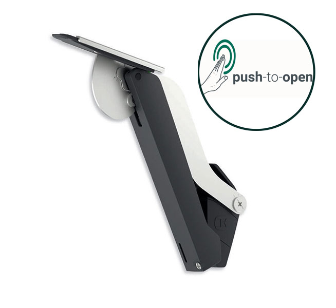 Подъемник ФриСпейс форте PtO тип H правый и левый H 350-650 цвет АНТРАЦИТ/никель Kessebohmer | официальный магазин