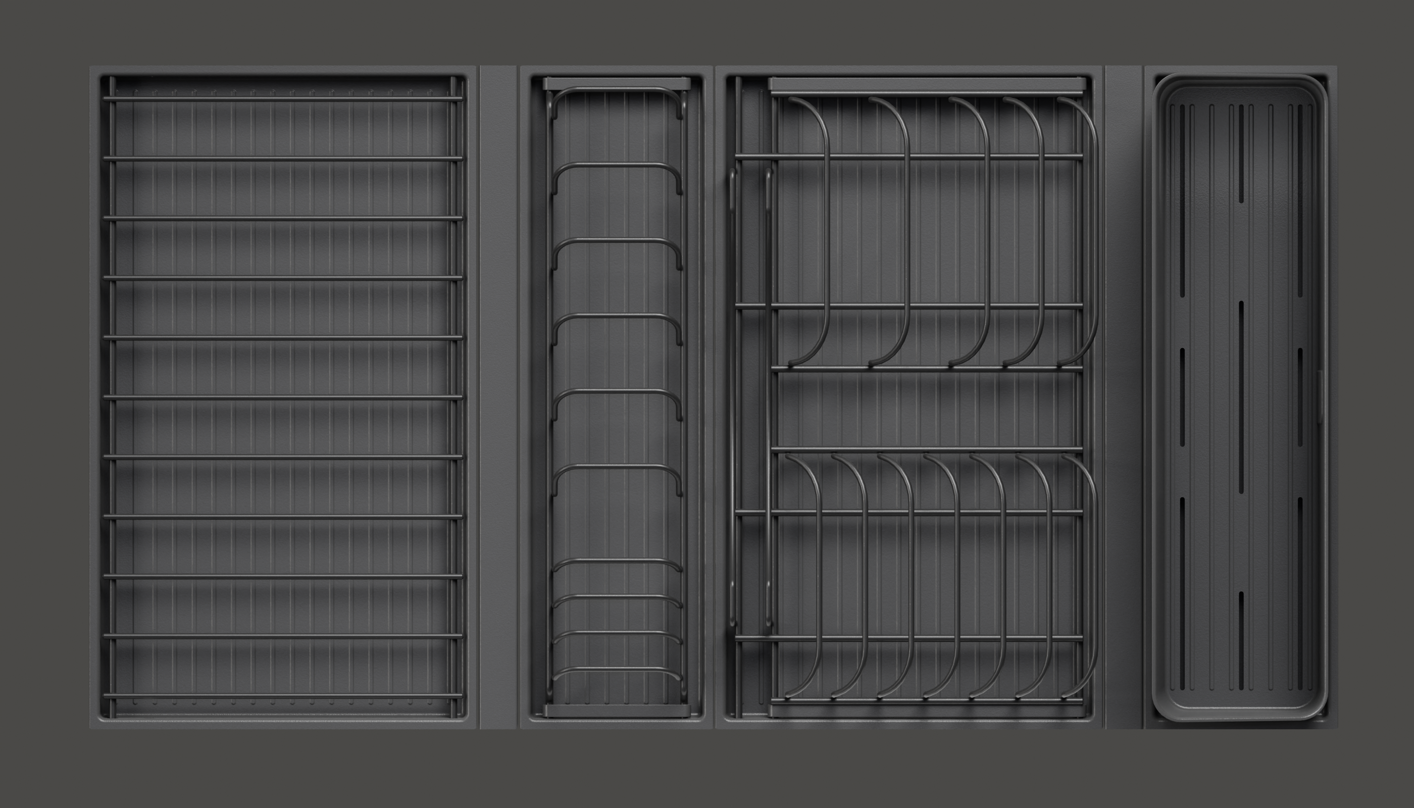 Сушка выдвижная И1234 Дайнинг Агент 900 мм передний бортик Kessebohmer | официальный магазин Сушка выдвижная И1234 Дайнинг Агент 900 мм передний бортик Kessebohmer | официальный магазин