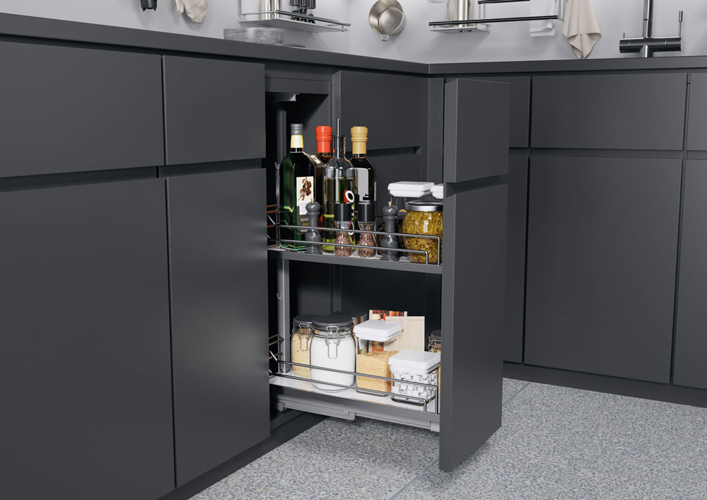 КОМПЛЕКТ Диспенса Джуниор Слим 400 мм, H 695-783, Арена КЛАССИК, 2 полки, цвет ХРОМ Kessebohmer | официальный магазин КОМПЛЕКТ Диспенса Джуниор Слим 400 мм, H 695-783, Арена КЛАССИК, 2 полки, цвет ХРОМ Kessebohmer | официальный магазин